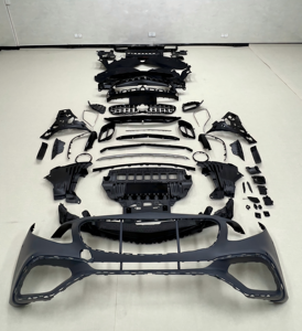 Für Mercedes-Benz S-Klasse Coupé C217 2014-2020 Facelift zu S65 <span class=keywords><strong>S63</strong></span> Coupé <span class=keywords><strong>AM</strong></span>-G Bodykit mit Stoßstange und Kühlergrill Teile in OE-Qualität - Product Image 6