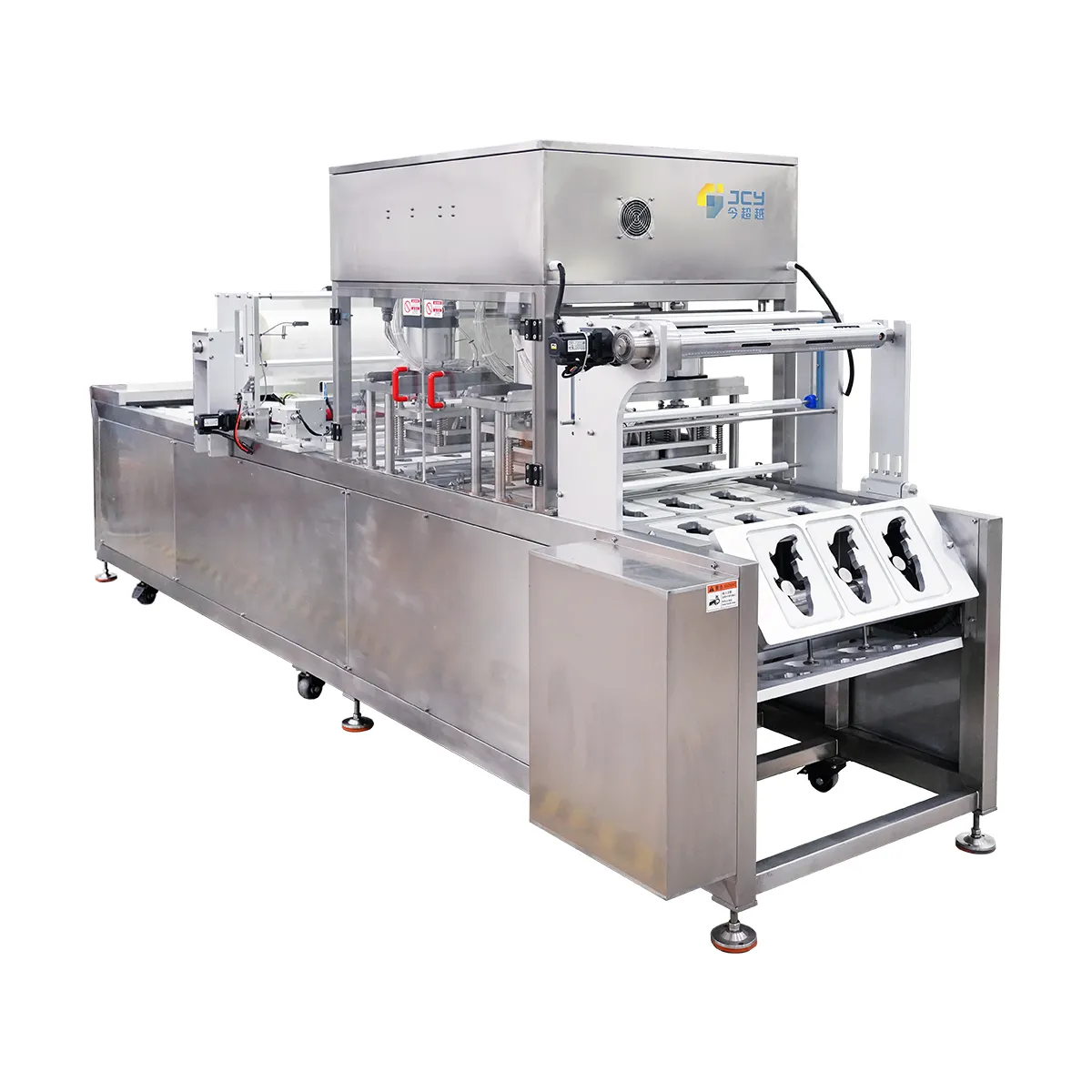 Fully automatic continuous carton sealing and packaging machine