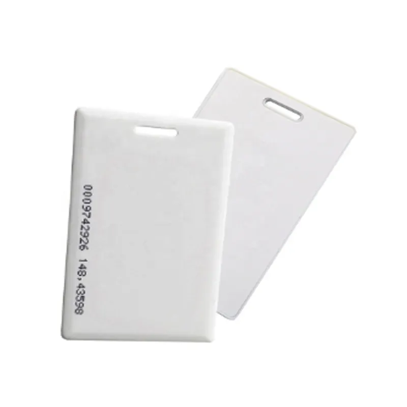 125kHz EM4100 Clamshell RFID Nähe Kunststoff-ID-Karten EM Thick Karte 100pcs 