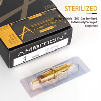 Machine à tatouer Gold Ambition SPMU Cartouches universelles en plastique POPU EZ et aiguilles de tatouage Pro