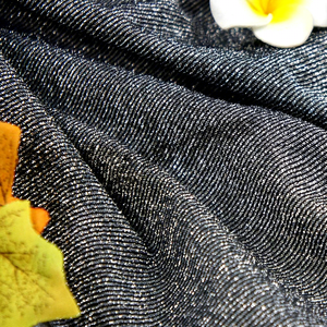 सर्दियों के गर्मियों के कपड़े के लिए काले चांदी के धातु की चूने कपड़े - Product Image 1