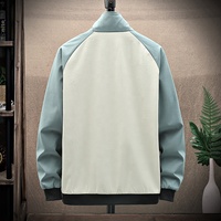 Automne personnalisé dernière conception coréenne Baggy col montant sport randonnée veste coupe-vent d'extérieur pour hommes