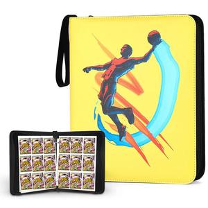 Livre de collection Charizard 900 cartes 9 pochettes, dossier de collection de cartes à collectionner <span class=keywords><strong>Pokémon</strong></span>, sac à fermeture éclair en cuir PU tendance Candy Fashion - Product Image 4