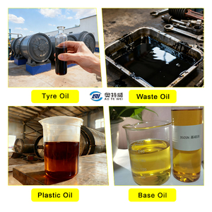 Machine de recyclage d'huiles usagées pour le filtration de pétrole non traité et d'huiles dérivées de pneus en huile diesel de haute valeur - Product Image 6
