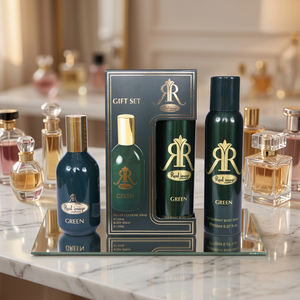 Coffret cadeau Nayaab Perfumes Green (EDC Spray 120ml et Déodorant 150ml) Parfums de luxe unisexes, senteur longue durée - Product Image 5