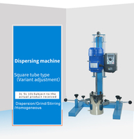 Agitador Dispersor Multifuncional de Alta Viscosidad con Motor sin Escobillas para Productos Químicos, Alimentos y Plásticos, 3L