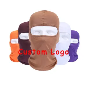 Balaclava Bandana Panuelo Mascara Fabric Facekini Motorcycle Windproof Face Cover Neck Warmer Head Magic Scarf Bandana 1 Hole Silk Balaclava