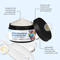 Crème Corporelle Douce au Magnésium : Nourrit et Apaise les Articulations, Massage Topique Confortable, Pot de 50g, Formule Non Grasse