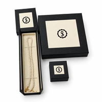 Boîte cadeau de luxe rectangulaire à double ouverture pour bijoux, en papier texturé, avec double porte, souvenir de mariage, bijoux fins, cadeau haut de gamme