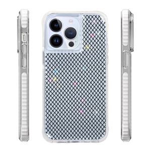 Funda Protectora Transparente Personalizada Resistente a Impactos con Diseño de Purpurina y Tejido Fino para iPhone 15 14 13 12 Pro Max - Product Image 6