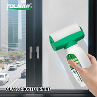 Peinture de protection pour vitres givrées en gros - Finition mate imperméable, application rapide pour fenêtres et portes