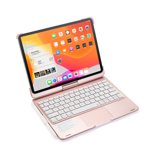 Faltbare Hülle Tastatur abdeckung Track pad Tablet Wireless Mit Touchpad Teclado Para Ipad BT Tastatur für Ipad - Product Image 2