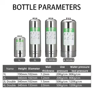 <span class=keywords><strong>Kit</strong></span> de sistema generador de <span class=keywords><strong>CO2</strong></span> para <span class=keywords><strong>acuario</strong></span> ZRDR DIY con ajuste de flujo de aire a presión, planta de agua, pez <span class=keywords><strong>Co2</strong></span> ValveCo2, cilindro de gas - Product Image 4