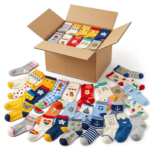 Calcetines para Niños Last Chance, Antideslizantes, con Diseños Surtidos de Animales, Frutas y Rayas, para Niños y Niñas, Venta al Por Mayor, China - Product Image 3