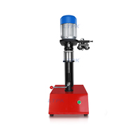 Scelleuse de boîtes semi-automatique de table LT200 pour boîtes en métal, PET, plastique, papier – Machine manuelle de scellage pour aliments et boissons