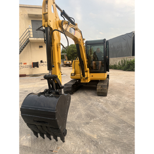 Mini-excavatrice 306D d'occasion, poids opérationnel 6 tonnes, avec godet de 0,4 m, moteur diesel, boîte de vitesses et pompe. - Product Image 4