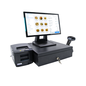 ระบบขายหน้าร้านแบบ All-in-one พร้อมจอสัมผัส Android สำหรับร้านกาแฟ ระบบคิดเงินและชำระเงินที่เคาน์เตอร์ จอสัมผัสขนาด A3 - Product Image 1
