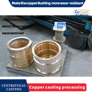 <b>Manganese</b> Chromium Bronze Alloy Bowl Crusher Drill Sleeve for Mining Equipment Cast Processing - Product Image 5