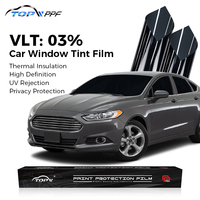 Film de protection solaire pour vitres de voiture 1,52*30M, anti-UV, protection de la vie privée avec garantie de 6 ans, film teinté pour vitres, service OEM ODM
