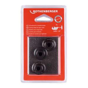 ROTHENBERGER - 070046D Rueda de corte para cortador de tubos Super (3 uds)-EAN 4004625007099 CORTADORES DE TUBOS - Product Image 1