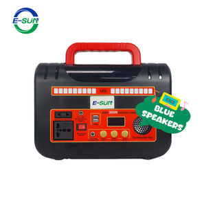 Station d'alimentation portable ESUN 300W, <span class=keywords><strong>batterie</strong></span> de stockage d'énergie solaire 256Wh pour le camping, la maison, la sauvegarde, USB PD 60W, 2 prises AC rapides - Product Image 6
