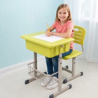 Meubles de garderie robustes, sûrs et non toxiques, table idéale pour la salle de classe, chaise et table d'école pour enfants