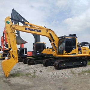 Excavadora Komatsu PC200 Usada, Casi Nueva, <span class=keywords><strong>20</strong></span> Toneladas, <span class=keywords><strong>A</strong></span>ño 2024, Bajo Consumo de Combustible, Hidráulica, Lista para <span class=keywords><strong>Trabajos</strong></span> de Construcción - Product Image 1