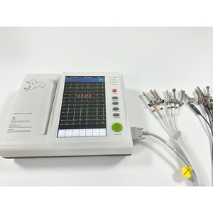 Pet <span class=keywords><strong>ECG</strong></span> Thiết Bị Nhà Máy Xách Tay <span class=keywords><strong>ECG</strong></span> Máy Kỹ Thuật Số Mười Hai Kênh Điện Tâm Đồ Pet Thiết Bị Giám Sát - Product Image 5