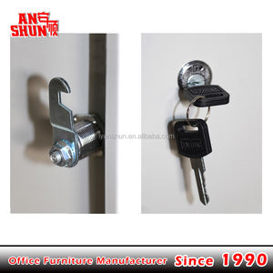 מודרני פלדה דלת יחיד רהיטי משרד לבית הספר בית החולים ארון אחסון מתכת בגדים - Product Image 6