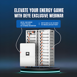 Onduleur solaire hybride Deye grande capacité avec multi-MPPT et <span class=keywords><strong>conversion</strong></span> à haut rendement Deye Onduleur hybride 100kW 125kW - Product Image 3