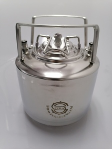 Vente en gros de fûts à <span class=keywords><strong>bière</strong></span> de <span class=keywords><strong>6L</strong></span>, 9L, 10L, 12L en acier inoxydable SS304, avec système de verrouillage à bille et à broche - Product Image 2