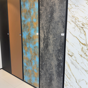 Panneau mural en mélamine sans formaldéhyde avec texture artistique <span class=keywords><strong>de</strong></span> pierre, substrat en pin, panneau mural résistant à l'humidité pour hôtel - Product Image 3