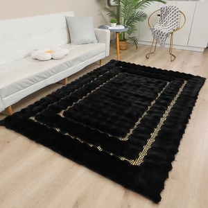 Nhà máy trực tiếp giả len lông thỏ Thảm xù xì thảm mềm cho trang trí nội thất - Product Image 6