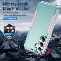 Funda Protectora para Teléfono Móvil, Resistente a Impactos, Híbrida de TPU y PC, para Samsung Galaxy S26/S26 Plus/S26+/S26 Ultra