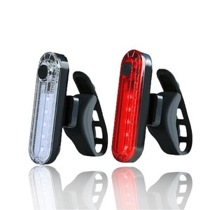 Luce Posteriore per Bicicletta LED Ricaricabile USB Impermeabile, Segnalazione di Sicurezza Notturna - Product Image 2