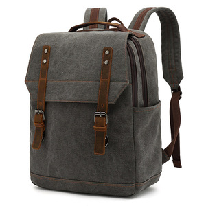 Sac à dos d'école personnalisé de grande capacité, nouveau sac à dos en toile de grande capacité, sac à dos de loisirs de plein air, sac à dos de voyage pour homme, sac à dos pour ordinateur - Product Image 1
