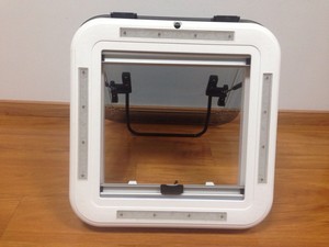 MAYGOOD, tragaluces de ventana de techo de aluminio a prueba de insectos para autocaravana, <span class=keywords><strong>coches</strong></span> modificados, tragaluz escapado - Product Image 4