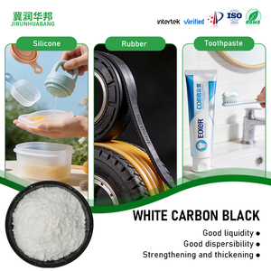 Polvere di Carbonio Bianca all'Ingrosso, Silice Precipitata Amorfa, Silice Fumata, SiO2, Silice Idrata, Ossido per Uso nel Gomma, Prezzo Competitivo - Product Image 1