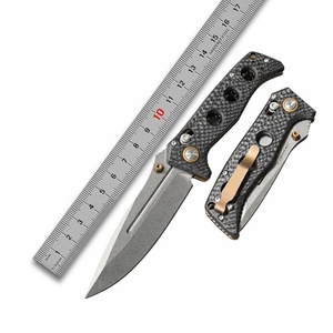 Cuchillo Plegable BM-273-03 MAGNACUT con Hoja No Ajustable, Mango de Fibra de Carbono, Punta Caída, para Camping, Bricolaje, EDC, OEM - Product Image 6