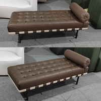 Sillón Moderno para Sala de Estar, Sofá Cama, Oficina, Descanso, Silla de Cuero con Masaje, Chaise Longue