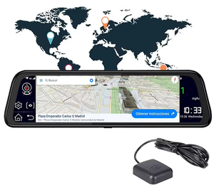 고급 10인치 차량용 DVR 카메라 후방 카메라 3개 GPS 추적 원격 모니터 JX23 자동차 보안용 - Product Image 5