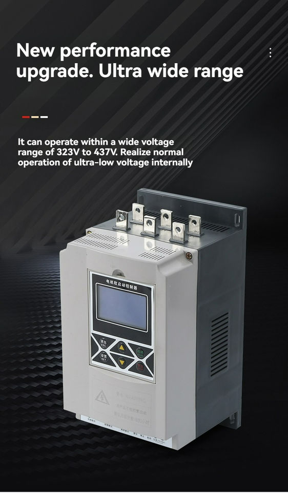 S-Series Online Soft Starter 12V Inverter Vector Control 750W Rated Power Single/Three Phase Motors/Compressors Variable