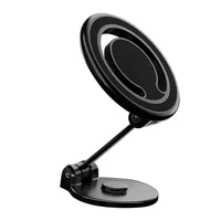 Support universel magnétique rotatif à 360 degrés pour tablette, support de téléphone portable magnétique en alliage métallique pour voiture et maison, compatible iPhone 17
