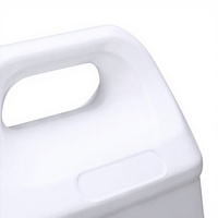 Conteneur d'emballage de liquide chimique de haute qualité personnalisé de 25 L, bouteille carrée avec gravure sur le couvercle, matériau PP PET, couleur personnalisée, bouchon à vis