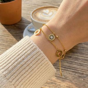 Pulseras de cuentas finas de alta calidad con detalles de ópalo sintético, el regalo perfecto para mujer con cierre detallado y resistente. - Product Image 2
