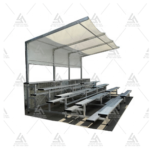 Cubierta de techo Gradas Banco exterior para estadio de fútbol Gradas de aluminio Asientos - Product Image 2
