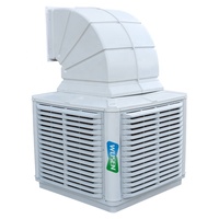 Conduit climatiseur système refroidisseur d'air par évaporation ventilateur de refroidissement par eau industriel pour atelier usine entrepôt