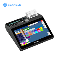 Scangle 11.6 pouces IPS écran Windows/Android Terminal avec imprimante thermique intégrée/NFC/VFD et offre un prix bas