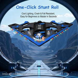 EPT Induction Triphibious Cool Lighting Foam 360 Stunt Roll Police Bomber Rc Aircraft <span class=keywords><strong>Remote</strong></span> <span class=keywords><strong>Control</strong></span> Plane Toy With Lights - Product Image 3