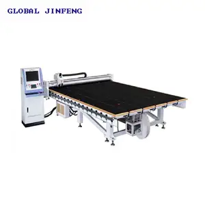 Global Jinfeng mesin pemotong CNC mesin pemotong kaca otomatis dengan sertifikat CE